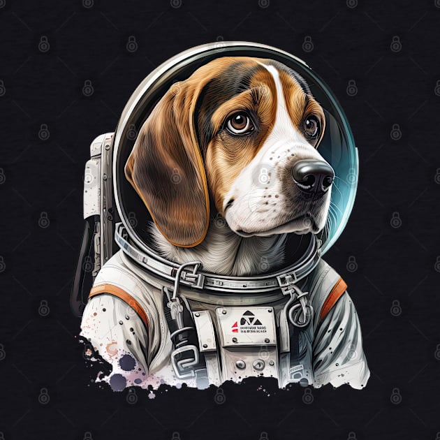 Astronaut Beagle by JayD World